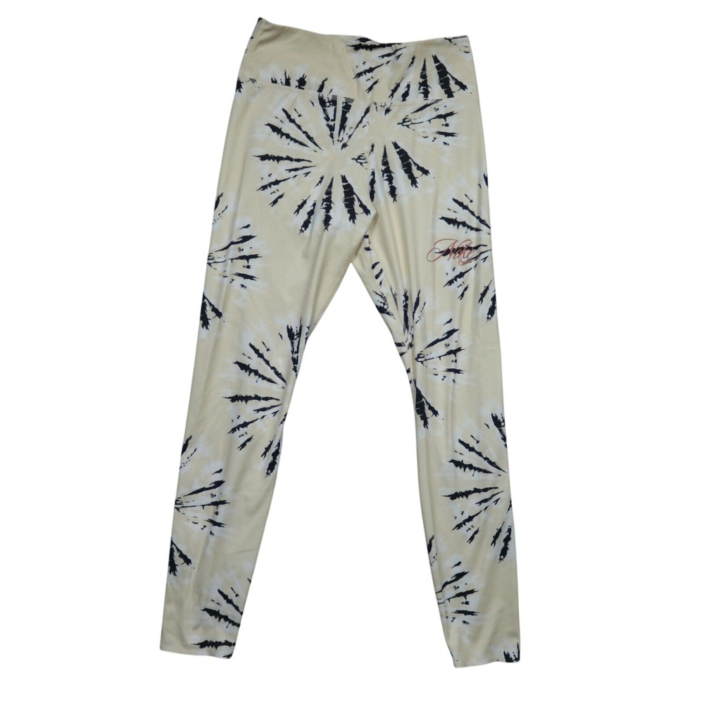 Nike One Luxe Womens Tie Dye Sunburst Logo Mid-Rise 7/8 Leggings‎ Mid Rise Small
